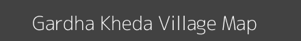 Gardha Kheda village map with survey numbers in Madhya Pradesh Image