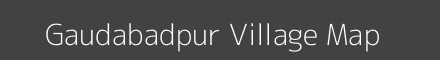 Gaudabadpur village map with survey numbers in Odisha Image