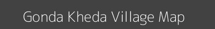 Gonda Kheda village map with survey numbers in Madhya Pradesh Image