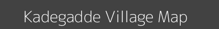 Map of Kadegadde Village in Karnataka Image