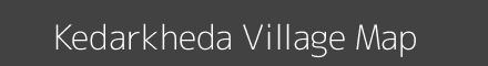 Map of Kedarkheda Village in Maharashtra Image