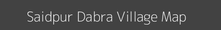 Saidpur Dabra village map with survey numbers in Bihar Image