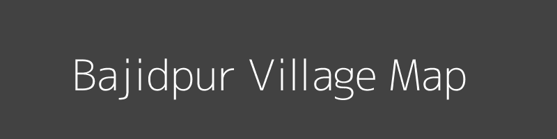 Map of Bajidpur Village in Uttar Pradesh Image