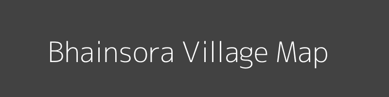 Map of Bhainsora Village in Uttar Pradesh Image