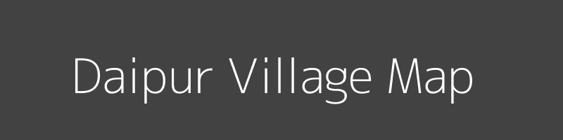 Map of Daipur Village in Uttar Pradesh Image