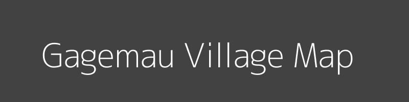 Map of Gagemau Village in Uttar Pradesh Image