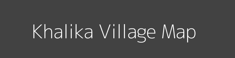 Map of Khalika Village in Uttar Pradesh Image