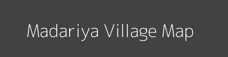 Map of Madariya Village in Uttar Pradesh Image