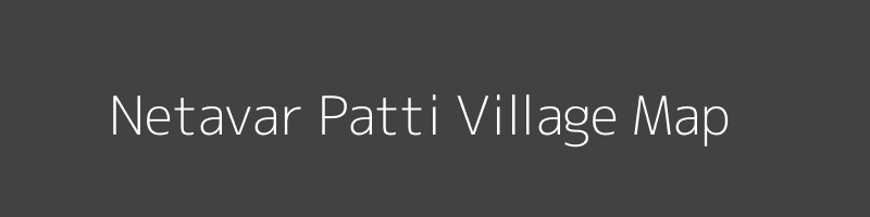 Map of Netavar Patti Village in Uttar Pradesh Image