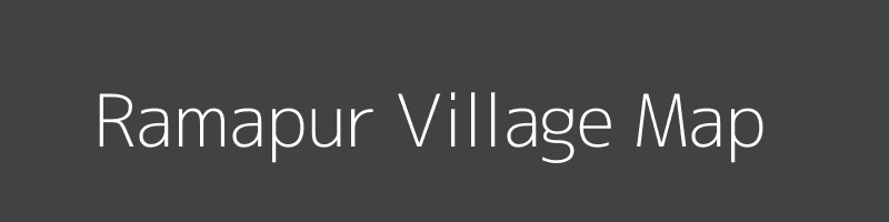 Map of Ramapur Village in Uttar Pradesh Image